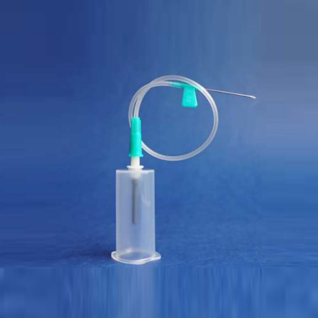 Blood collection needles, holders